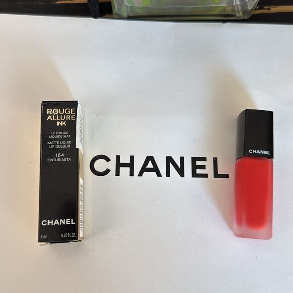 Chanel Rouge Allure Ink Matte Liquid Lip shade 164 Entusiasta-Discontinued - Picture 3 of 9